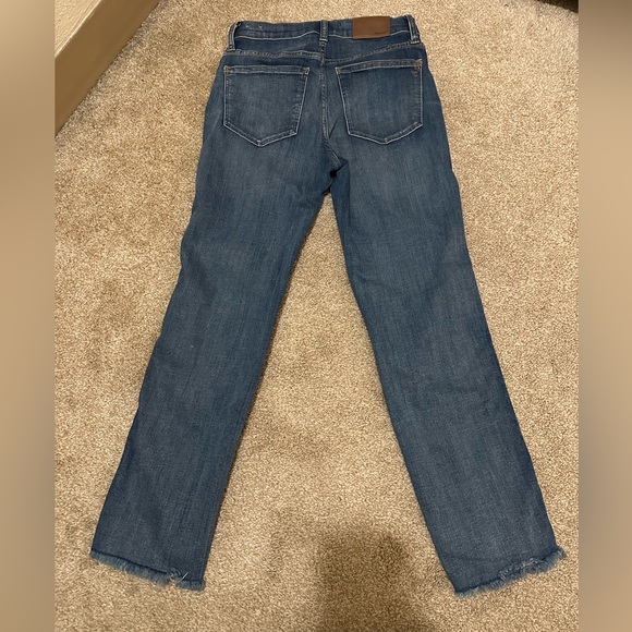 Madewell Stovepipe Jean in Dark Wash - Picture 5 of 5
